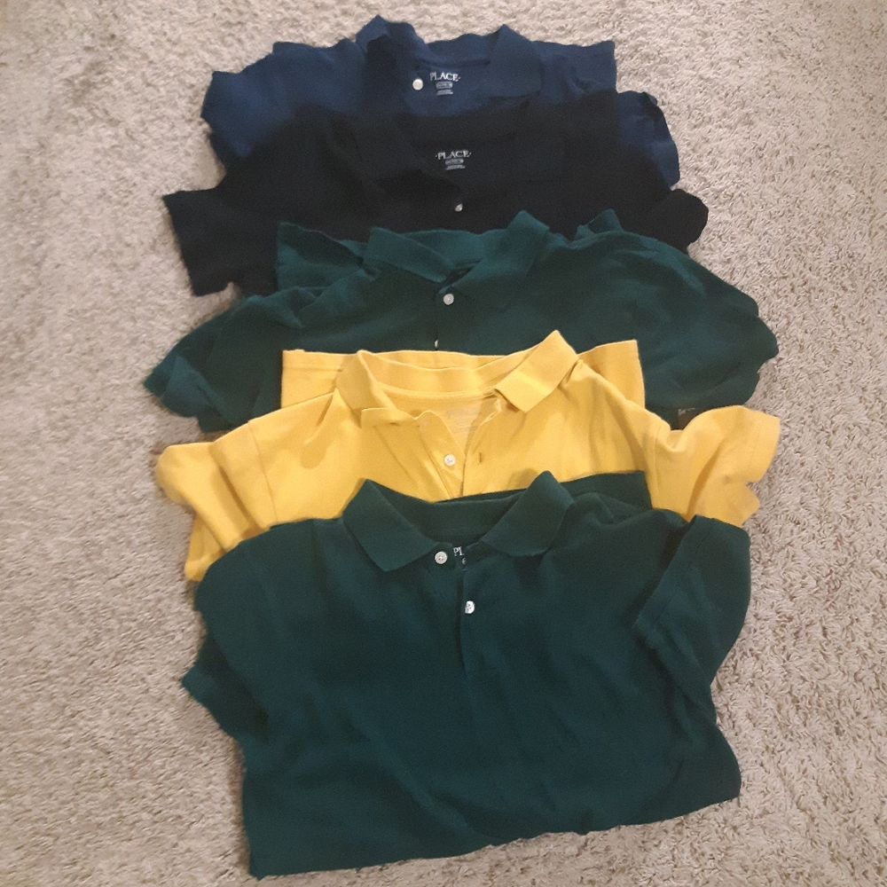 Boy uniform shirt 5 pair.